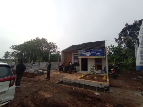 foto posisi tengah perumahan Bumi Ligung Indah