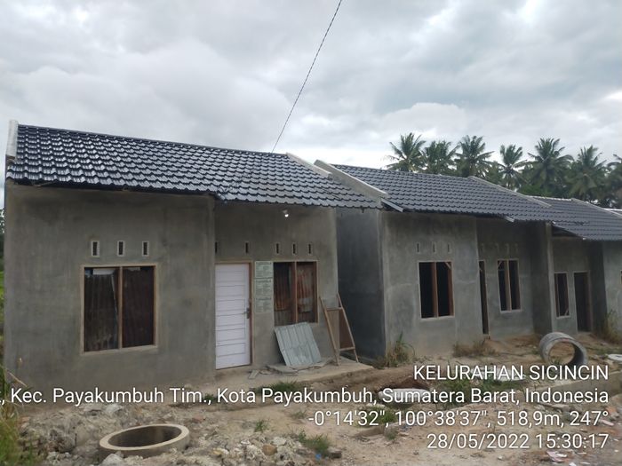 foto tampak rumah tipe 36 perumahan EKAJAYA PERMATA RESIDENCE 2