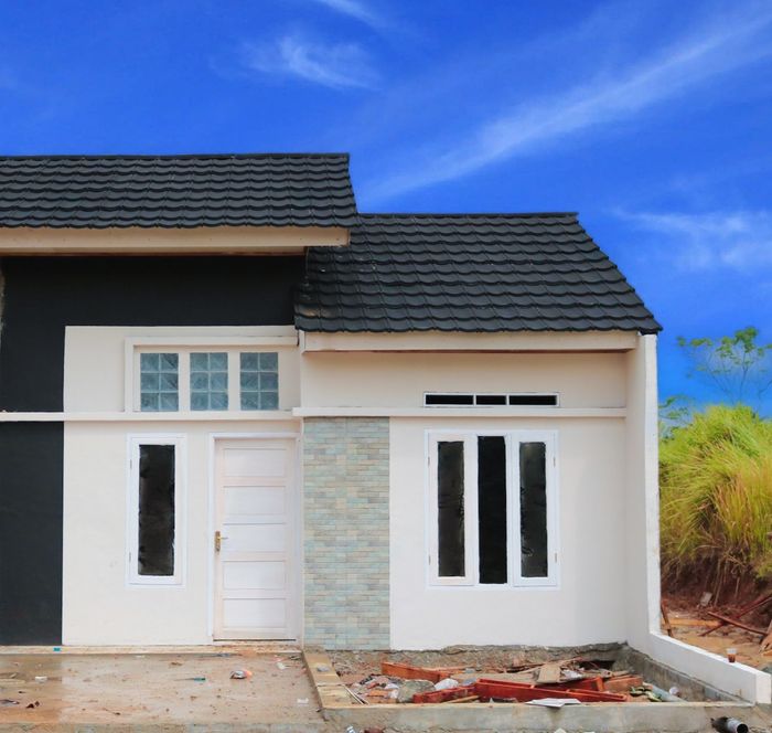 foto tampak rumah tipe 36/60 perumahan RIKA RESIDENCE 5