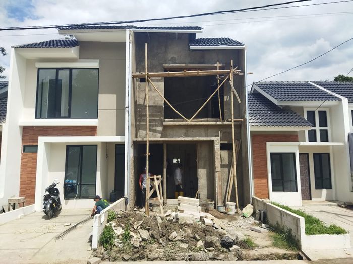 foto tampak rumah tipe 36 Candella (365) perumahan G-Land Katapang Residence 1