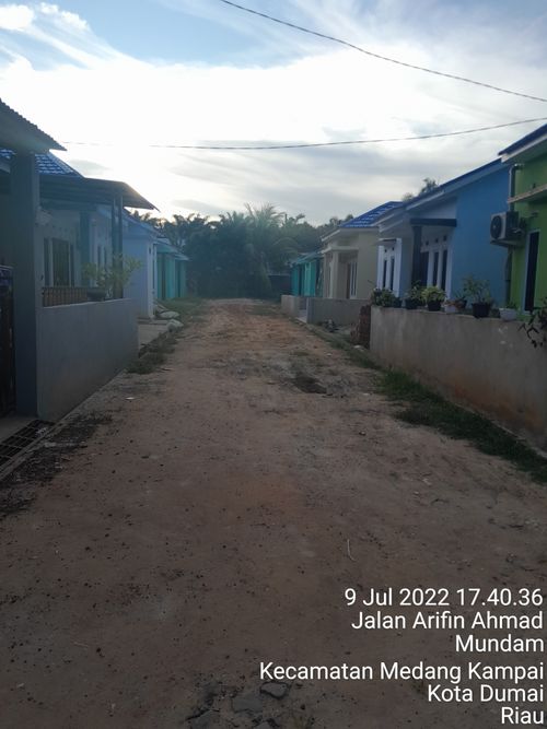 foto posisi tengah perumahan PERUMAHAN PESONA DUMAI