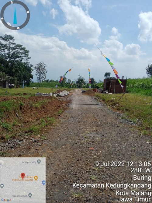 foto posisi tengah perumahan PERUMAHAN GRAHA MALANG INDAH