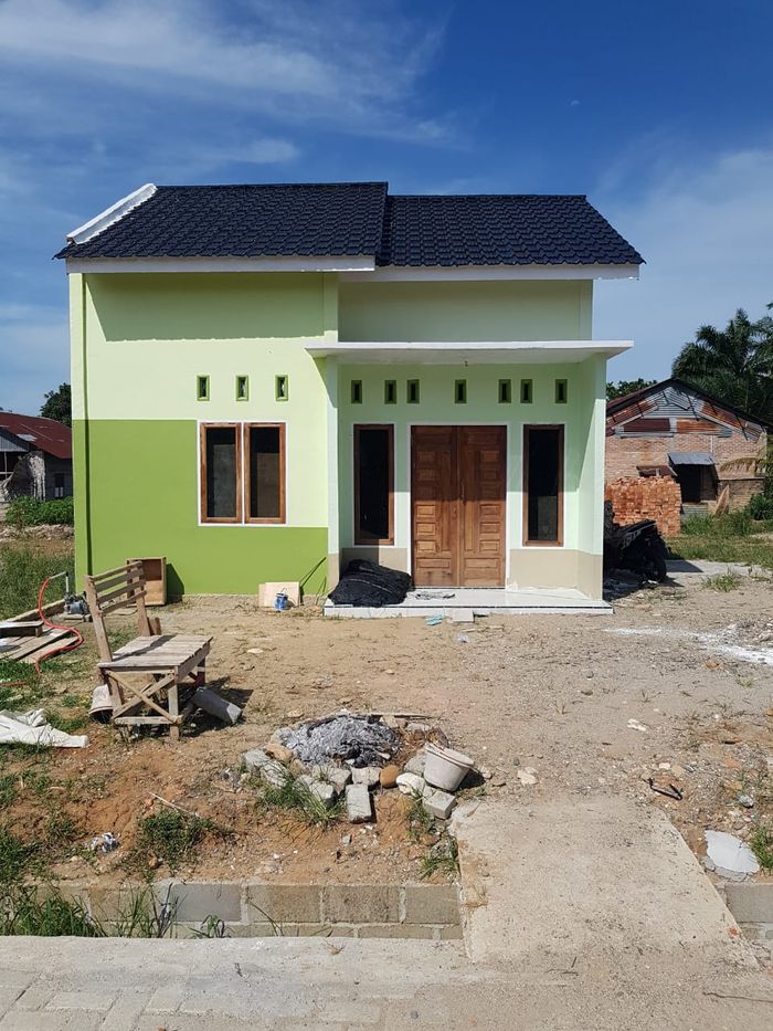 foto tampak rumah tipe 36 perumahan AA RESIDENCE 10