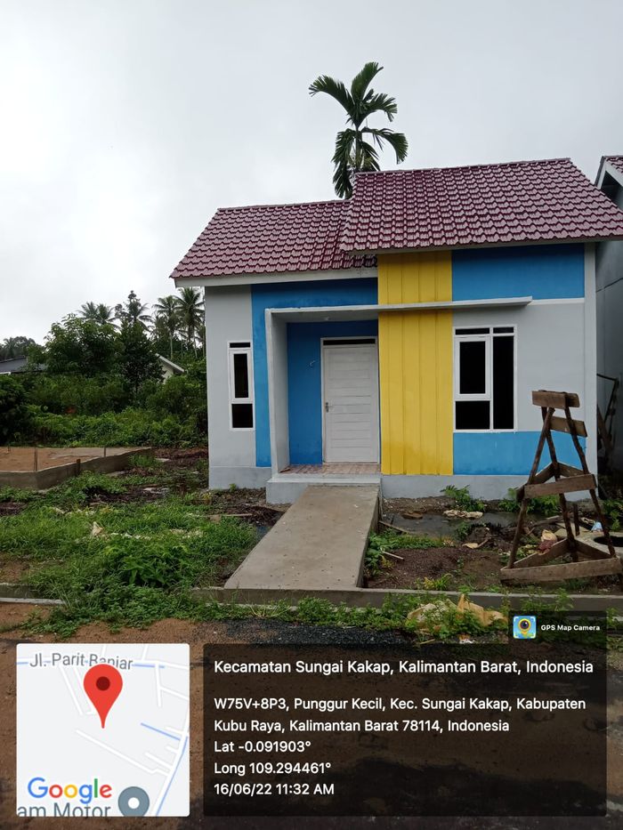foto tampak rumah tipe 36 perumahan KINARA PURI 2 TAHAP 2