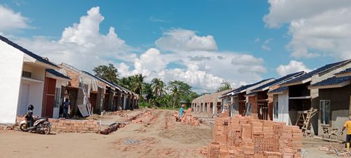 foto posisi tengah perumahan Anugrah Permai Regency