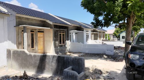 foto posisi tengah perumahan Bumi Kualu Damai IV Tahap 2