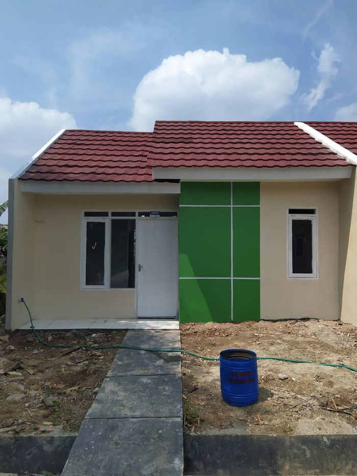 foto tampak rumah tipe C11 perumahan VILLA MAS ASRI 1 Tahap 2
