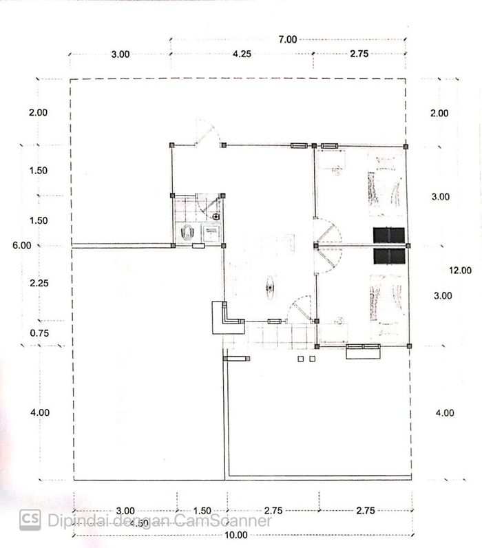 foto denah rumah tipe 36 perumahan Alana Residence