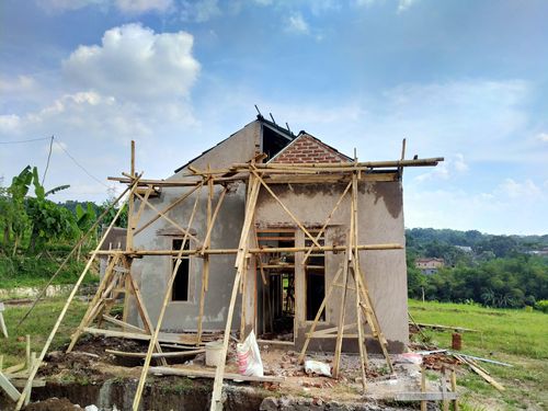foto contoh rumah perumahan Bumi Surya Banjaran