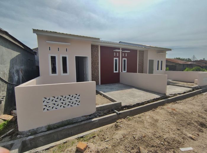 foto tampak rumah tipe 36 perumahan RAMUNIA ASRI