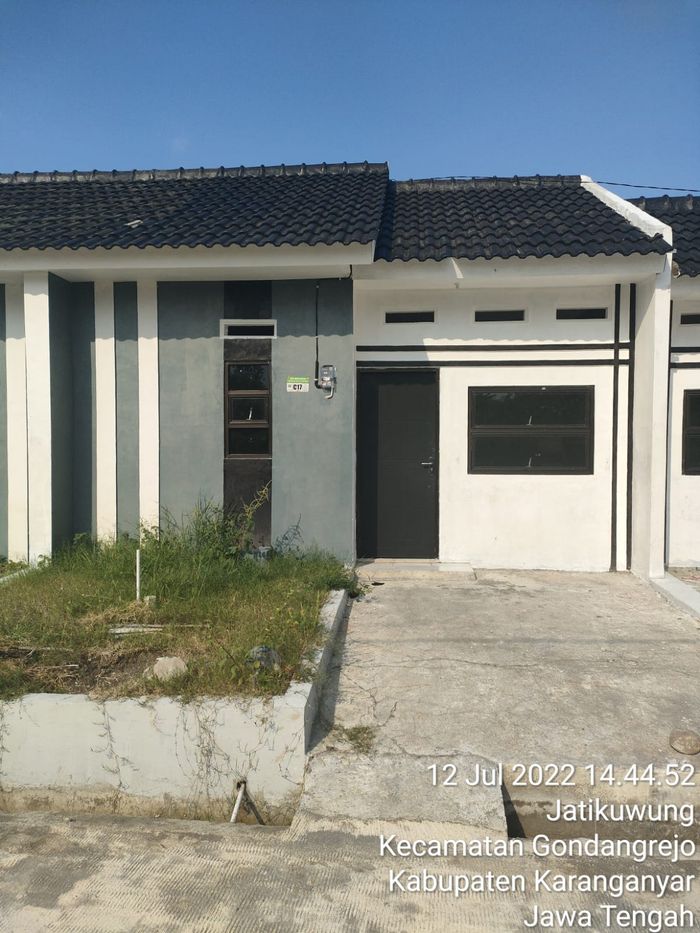 foto tampak rumah tipe 21 perumahan GAMERSI RESIDENCE 2