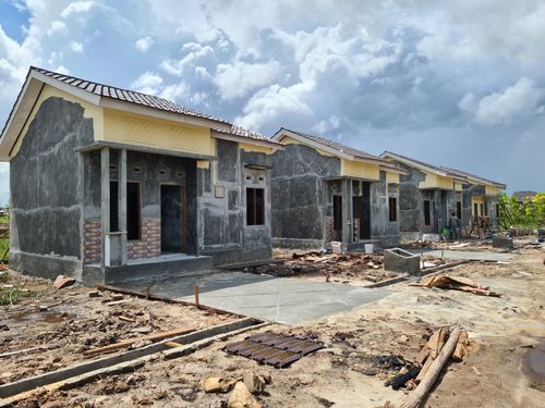 foto posisi tengah perumahan CASADOVA BANDARA ESTATE