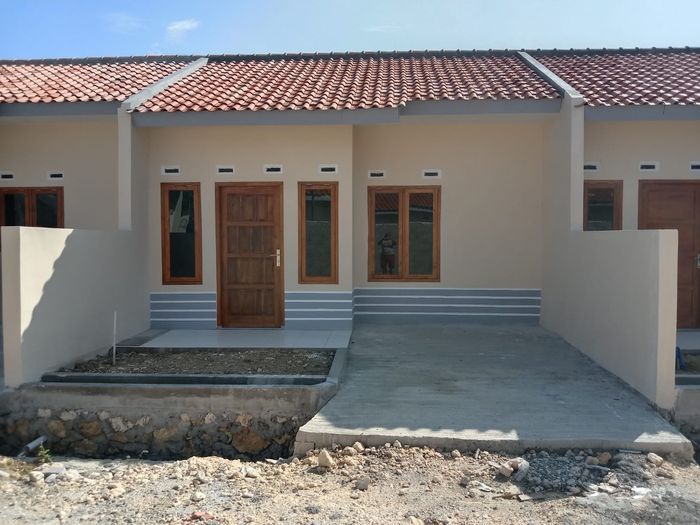 foto tampak rumah tipe Dewata perumahan Griya Citra Dewata 2