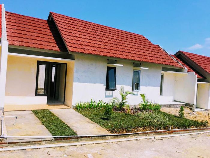 foto tampak rumah tipe 30 perumahan GODEAN JOGJA HILLS TAHAP 2