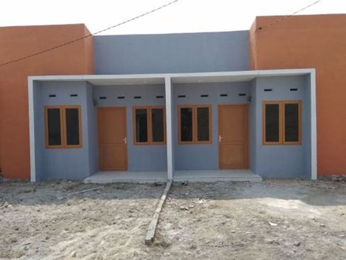 foto tampak rumah tipe 36 perumahan Grand Mutiara Indah 4 Tahap 2