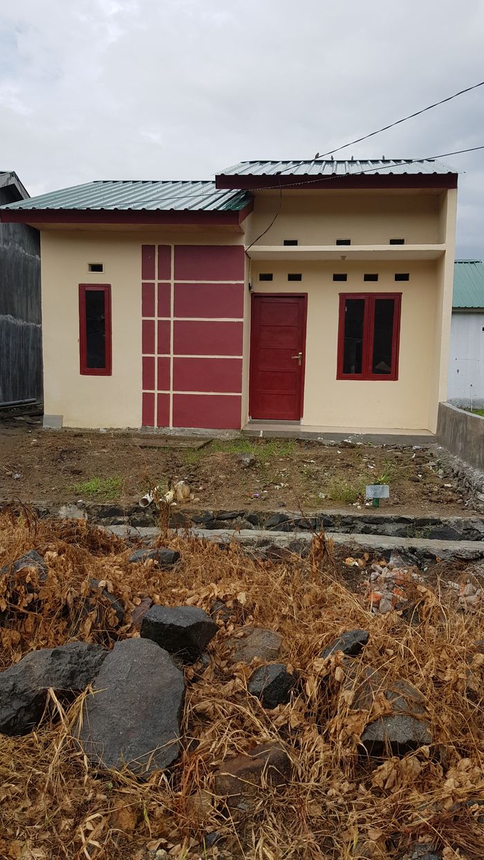 foto tampak rumah tipe 36 perumahan CITRA BUANA MAS