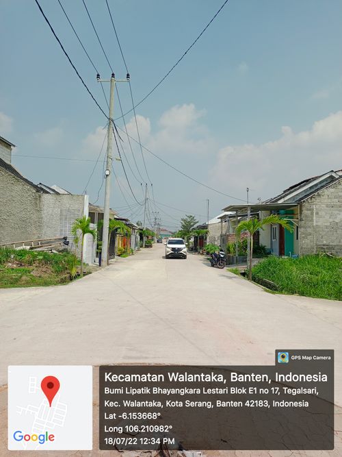 foto posisi tengah perumahan BUMI LIPATIK LESTARI 4