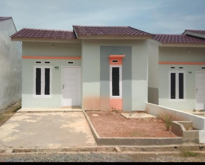 foto tampak rumah tipe RSH perumahan ANUGERAH RESIDENCE 6