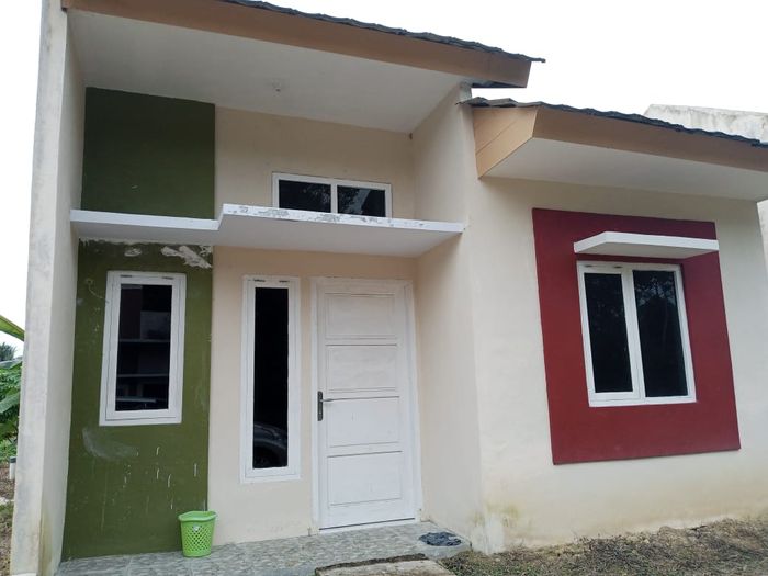 foto tampak rumah tipe 36 perumahan GRIYA MULIA