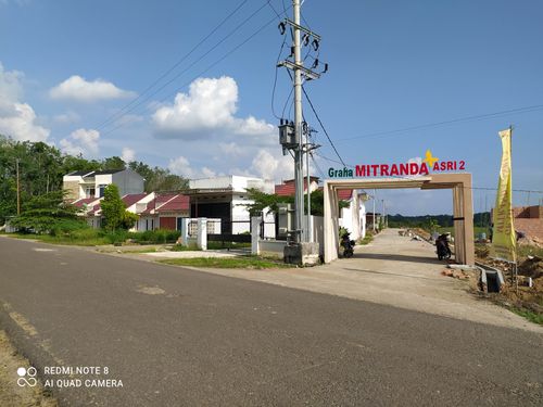 foto gerbang perumahan Graha mitranda asri II