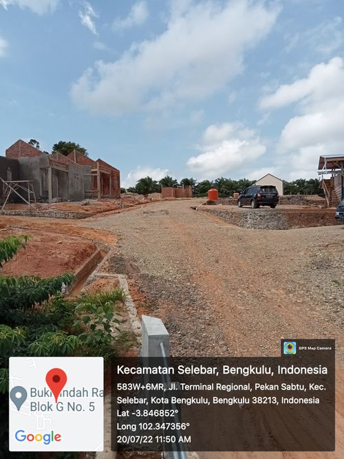 foto gerbang perumahan Safira Residence