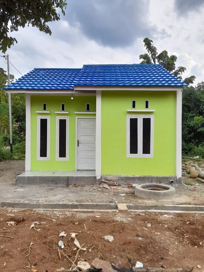 foto tampak rumah tipe 36/90 perumahan GRAND RAFI RESIDENCE