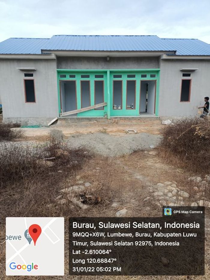 foto tampak rumah tipe 36 perumahan RESIDENCE ANNISA PERMAI
