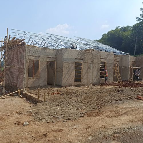 foto posisi tengah perumahan SAMAWA RESIDENCE GUNUNG JATI CIANJUR