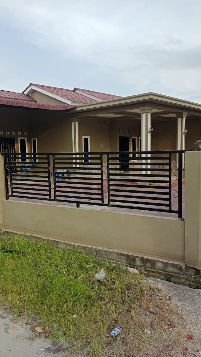 foto tampak rumah tipe 36 perumahan DATUK BANDAR RESIDENCE