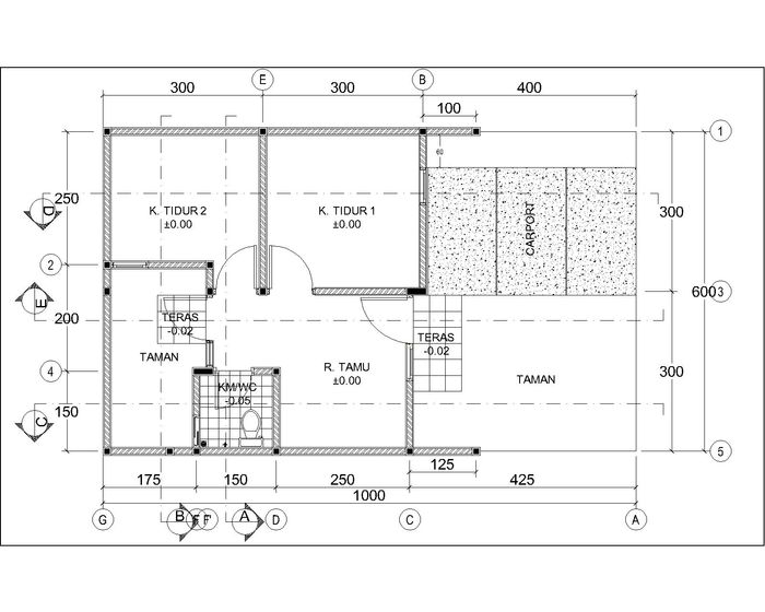 foto denah rumah tipe Vento Grande L6 463980 perumahan Cifest Hill