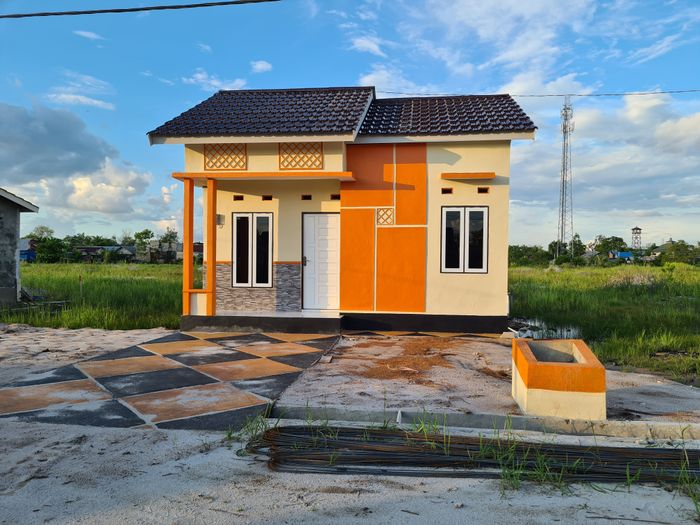 foto tampak rumah tipe 36 perumahan CASADOVA BUMI PERMAI TAHAP IV