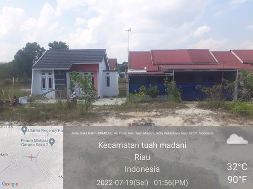 foto posisi tengah perumahan FATMA GARDEN