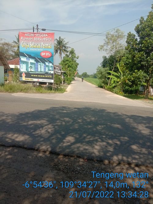 foto gerbang perumahan GRIYA SELARAS PERMAI