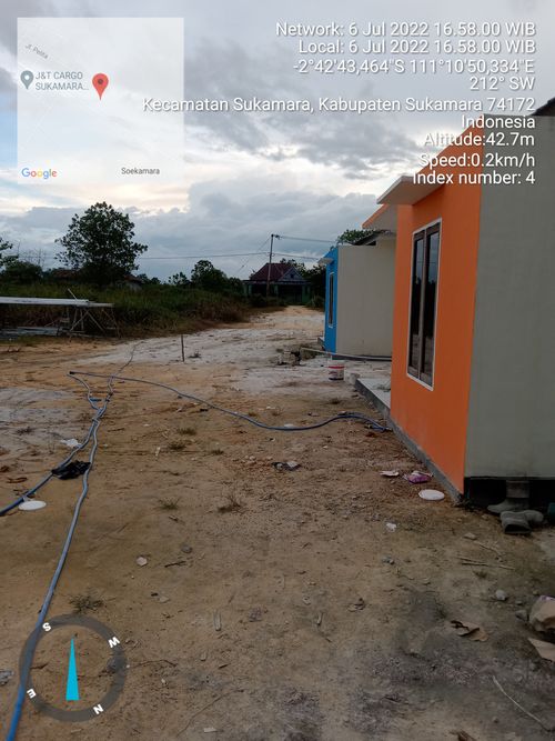 foto posisi tengah perumahan ARWANA REGENCY