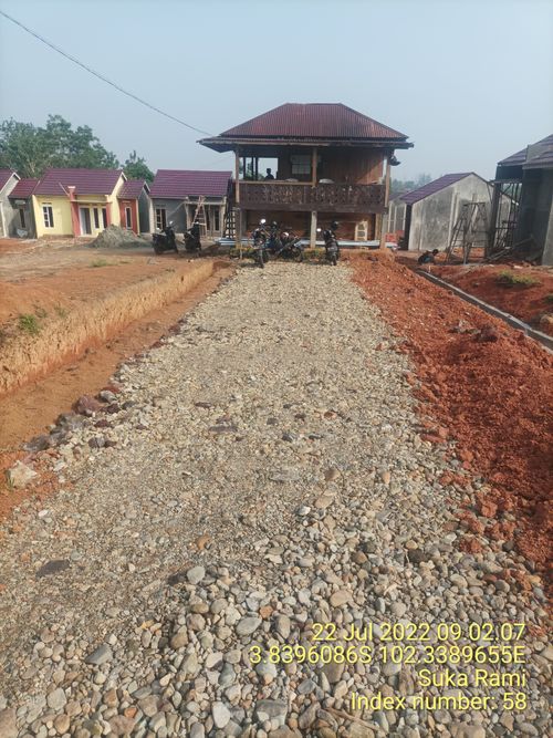 foto gerbang perumahan Swarna bhumi 3