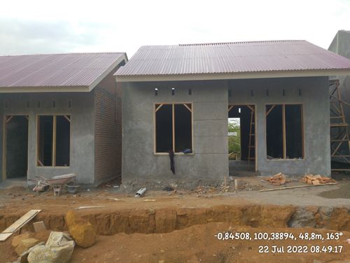 foto contoh rumah perumahan ABI LUBUK MINTURUN