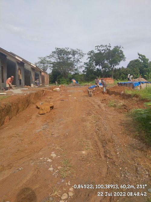 foto posisi tengah perumahan ABI LUBUK MINTURUN