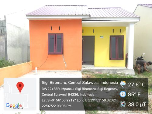 foto contoh rumah perumahan BINTANG KALUKUBULA RESIDENCE TAHAP 2