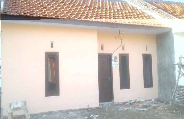 foto tampak rumah tipe 36 perumahan BENGAWAN INDAH