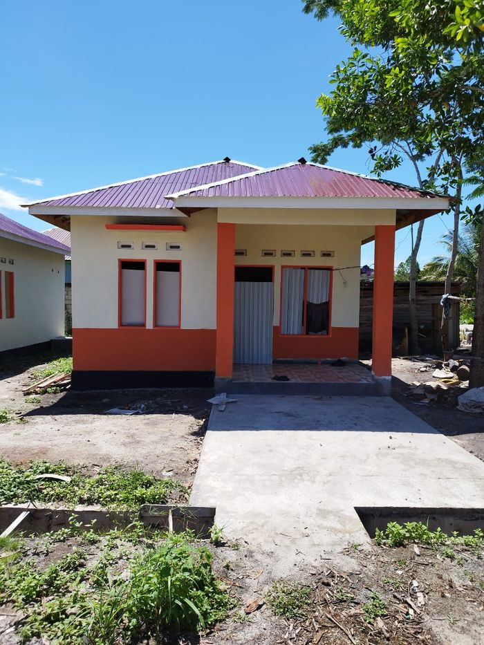 foto tampak rumah tipe 36 perumahan Bandara Permai I