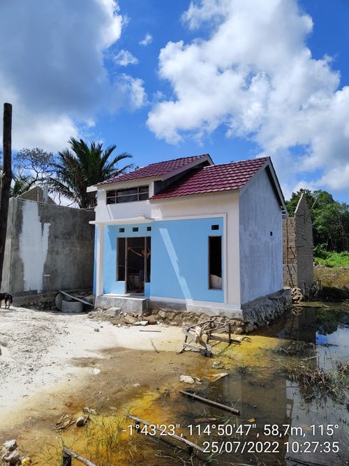 foto contoh rumah perumahan Bumi Raya Permai