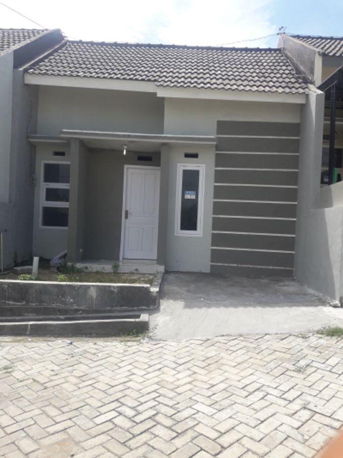 foto tampak rumah tipe 30 perumahan SAMUDERA RESIDENCE BRONDONG