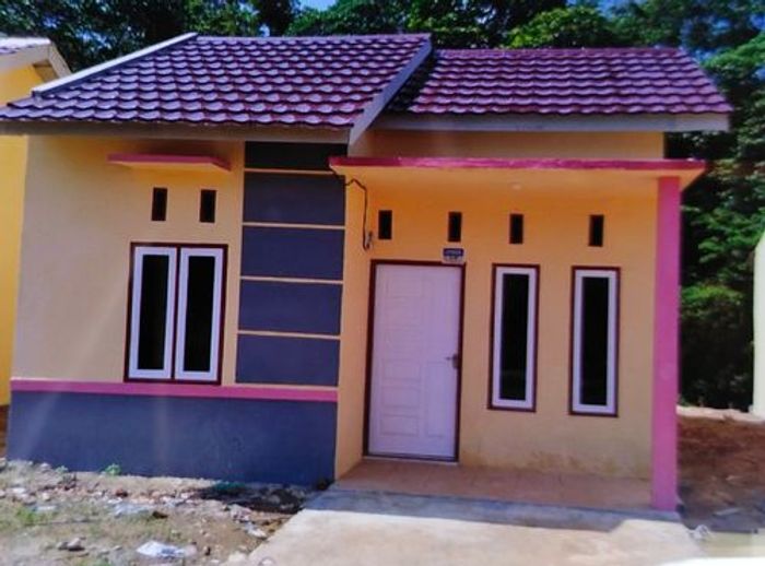 foto tampak rumah tipe 36/100 perumahan Griya Syafana 2