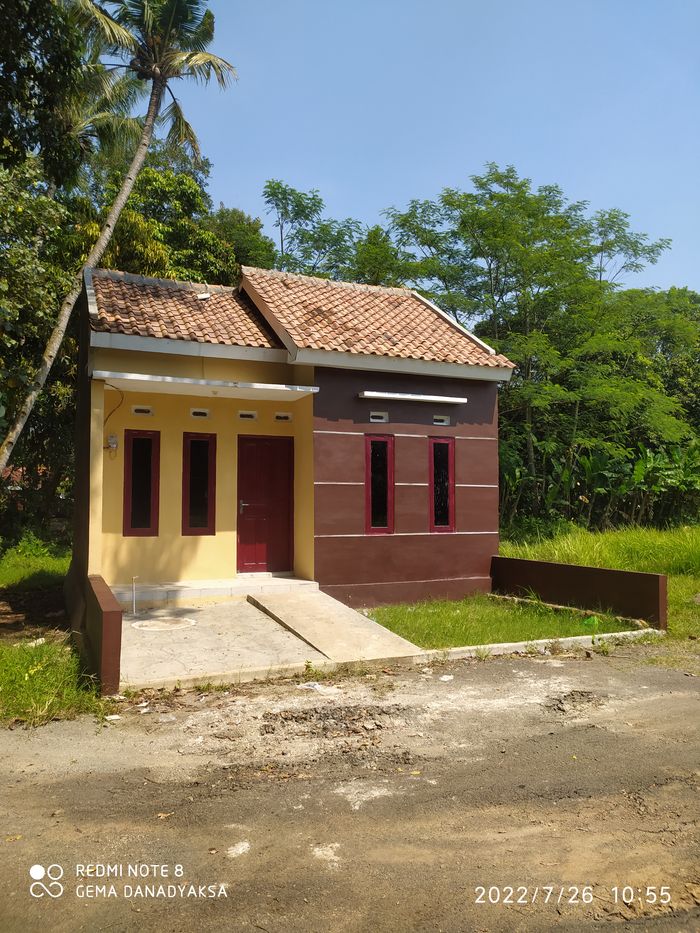 foto tampak rumah tipe 30/72 perumahan Perumahan Griya az Zahra