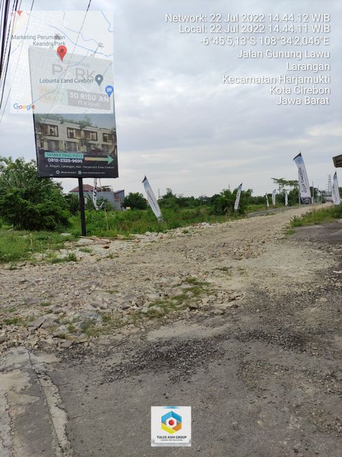 foto gerbang perumahan KEANDRA PARK