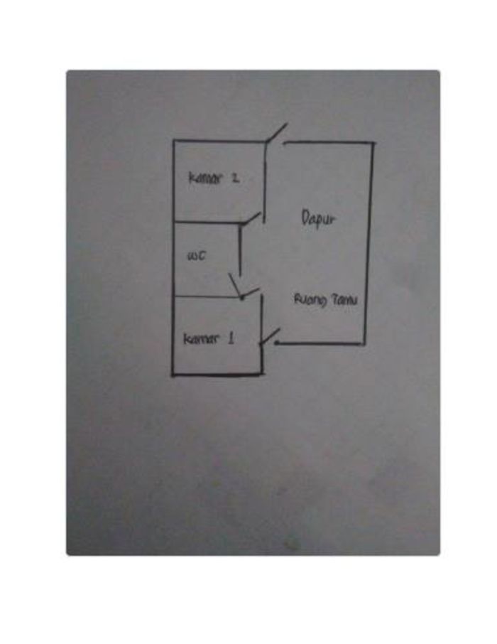 foto denah rumah tipe 36 perumahan GRIYA MERAH PUTIH II