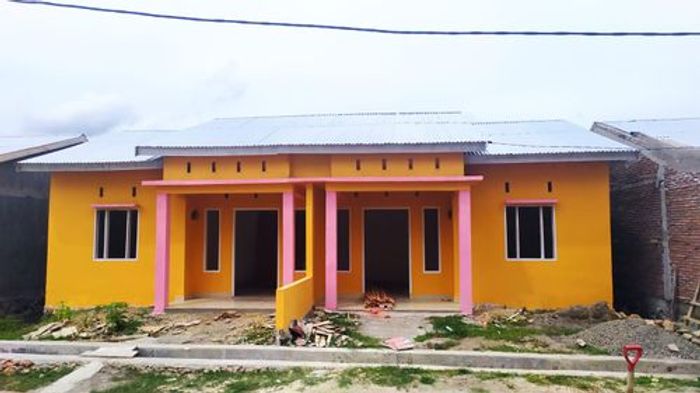 foto tampak rumah tipe 36 perumahan BAYU PERDANA VIII