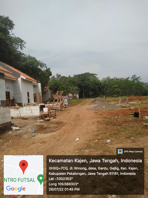 foto posisi tengah perumahan ST@IN RESIDENCE GEJLIG