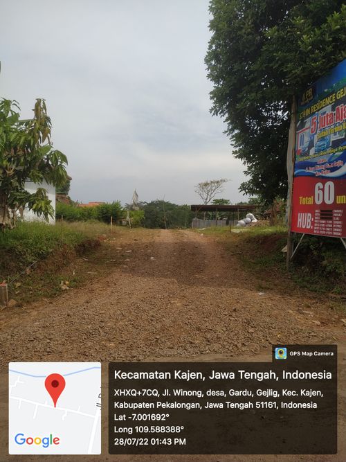 foto gerbang perumahan ST@IN RESIDENCE GEJLIG
