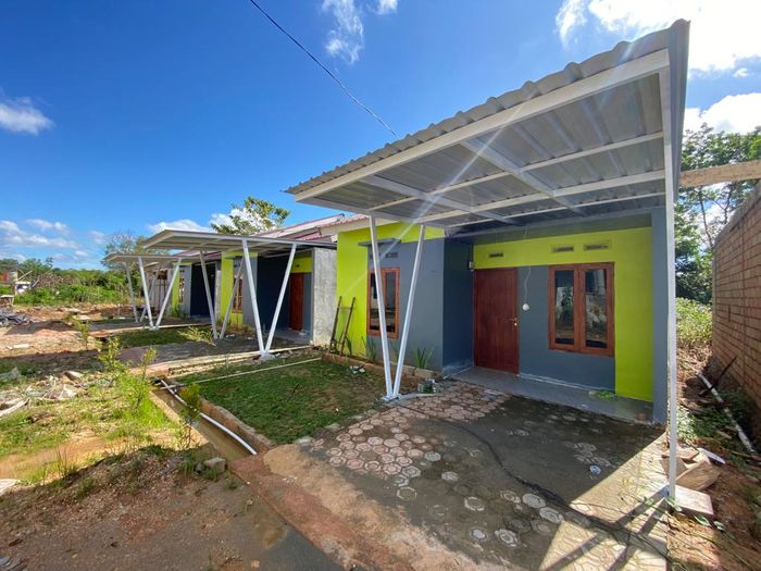 foto tampak rumah tipe SUBSIDI perumahan MANDALA REGENCY